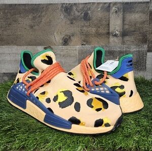 ADIDAS X PHARRELL WILLIAMS HU NMD ANIMAL PRINT Pulse Amber HP3221